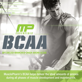 MusclePharm, Essentials, BCAA, Fruit Punch, 0.57 lbs (258 g)