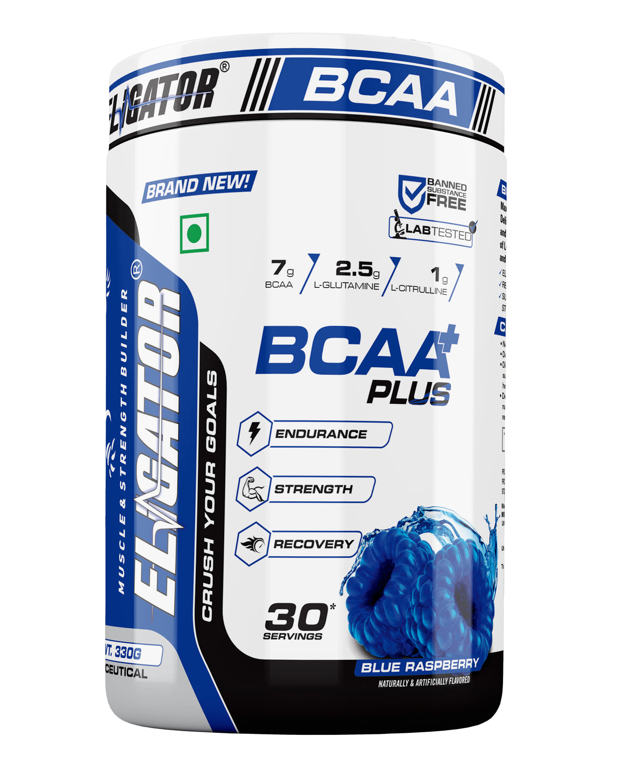 Eligator BCAA Plus 330gm 30 Servings