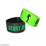 Beast Mode Green by MusclePharm Wrist Bands