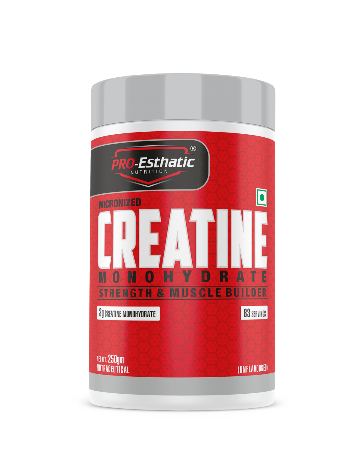 Pro-Esthatic Creatine Monohydrate 250gm 83 Servings