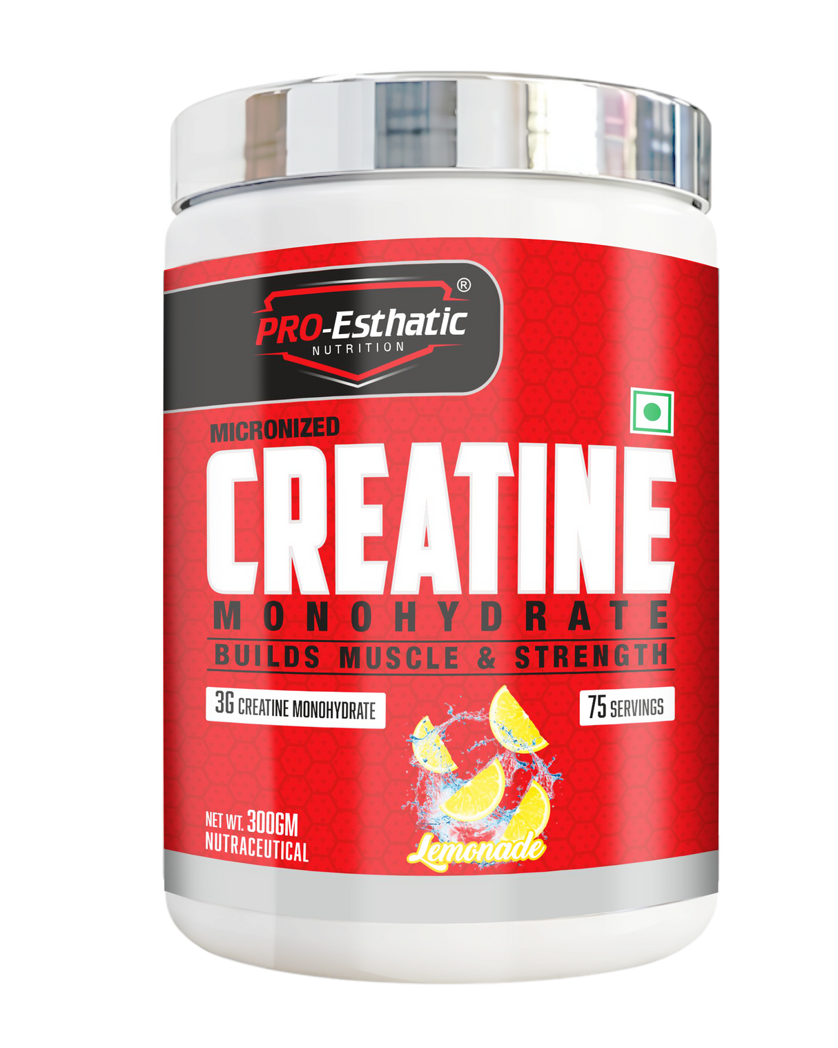 Pro Esthatic Creatine Monohydrate 250gm 83 Servings