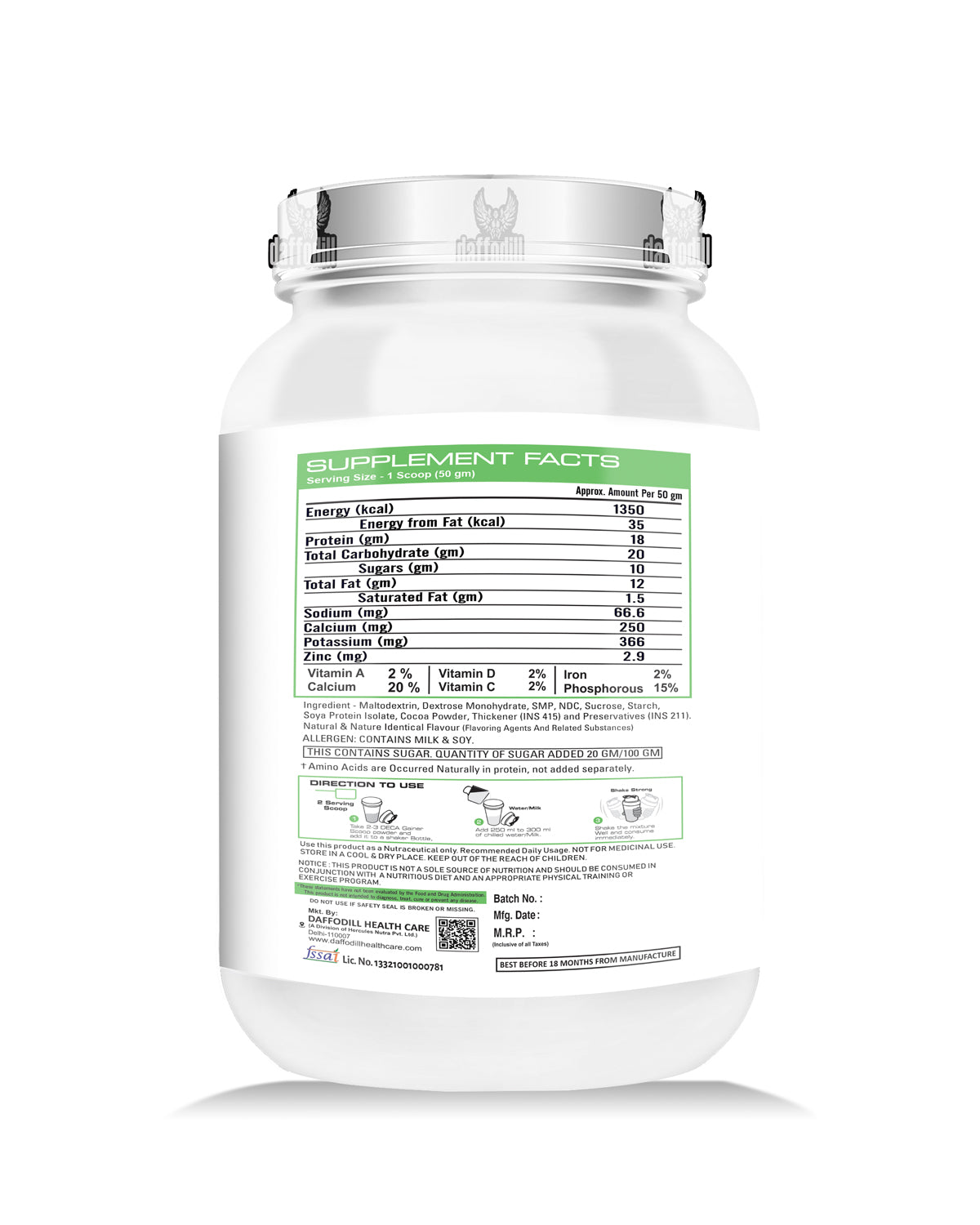 Daffodill Deca Gainer Powder