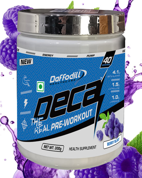Daffodill DECA Pre-Workout 300gm 40 Servings
