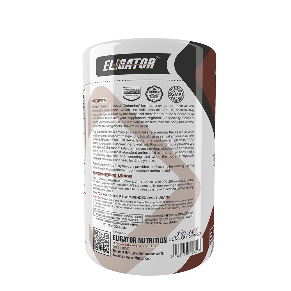 Eligator Nutrition Eaa Plus Bcaa And Glutamine (30 Servings)