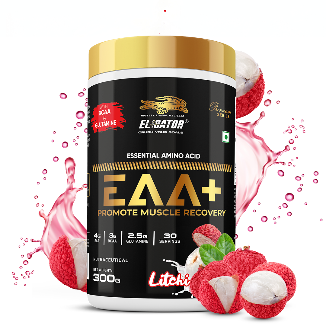 Eligator Premium Series EAA+ (Essential Amino Acid) 300gm 30 Servings