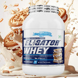 Eligator Whey Protein - 2kg with Free Creatine Monohydrate 100gm & Eligator L-Arginine 60 Tablets