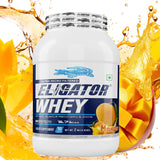 Eligator Whey Protein - 2kg with Free Creatine Monohydrate 100gm & Eligator L-Arginine 60 Tablets