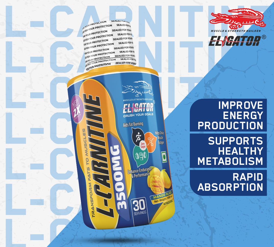 Eligator L-Carnitine 3500MG - 30 Servings (450ml)