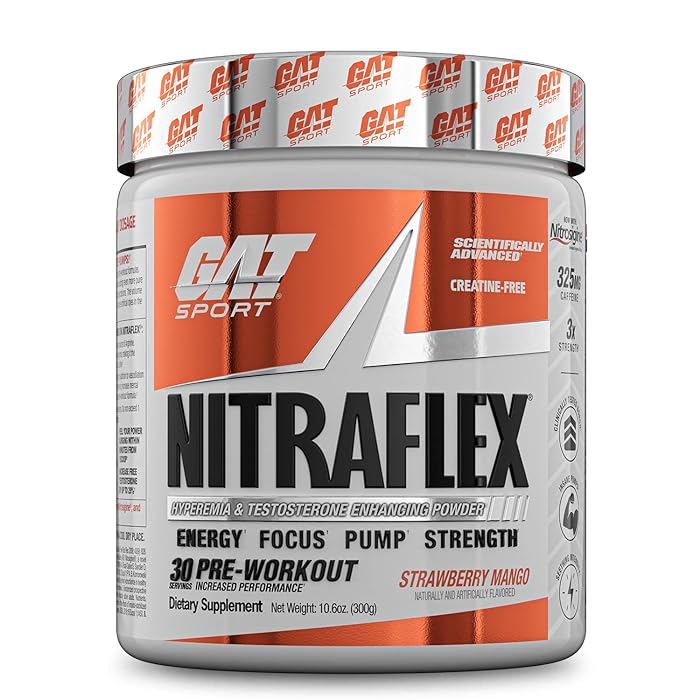 NITRAFLEX ADVANCED Pre-Workout Strawberry Mango Flavor