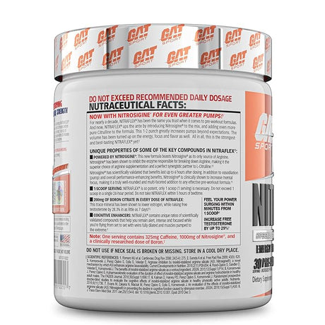 NITRAFLEX ADVANCED Pre-Workout Strawberry Mango Flavor