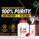 GNC Pro Performance 100% Whey Protein | Chocolate Fudge | 1.81kg