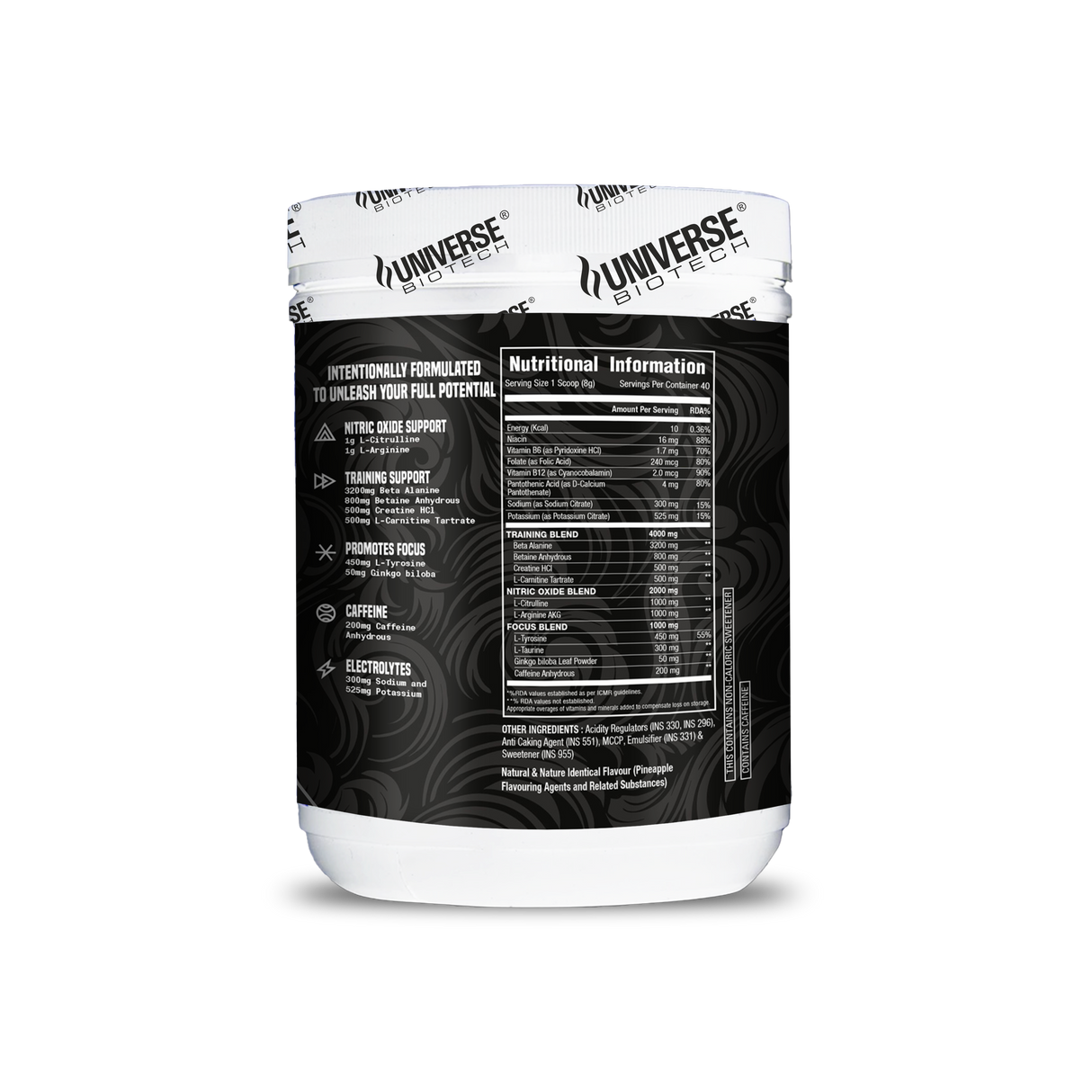 Universe Biotech Headshot Preworkout