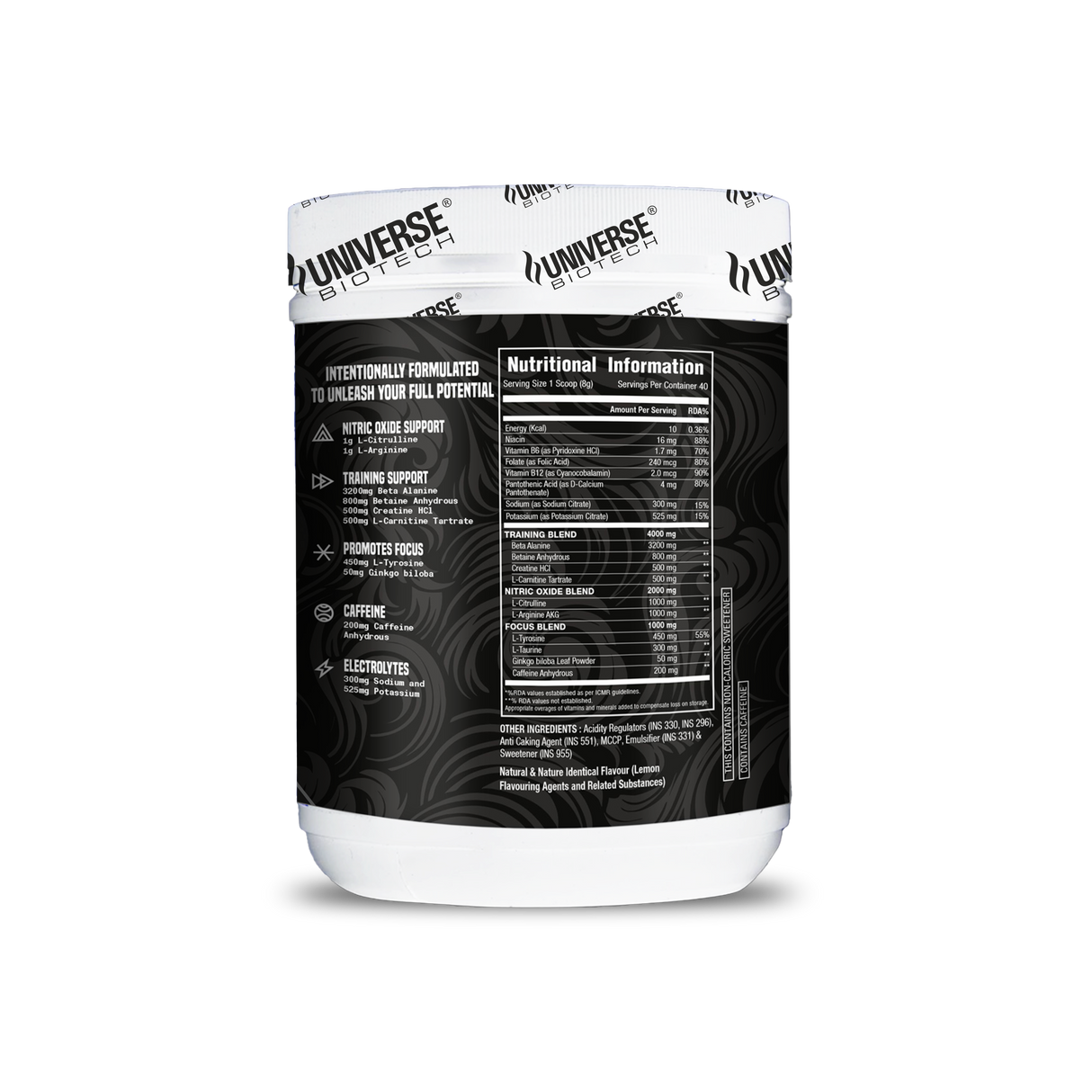 Universe Biotech Headshot Preworkout