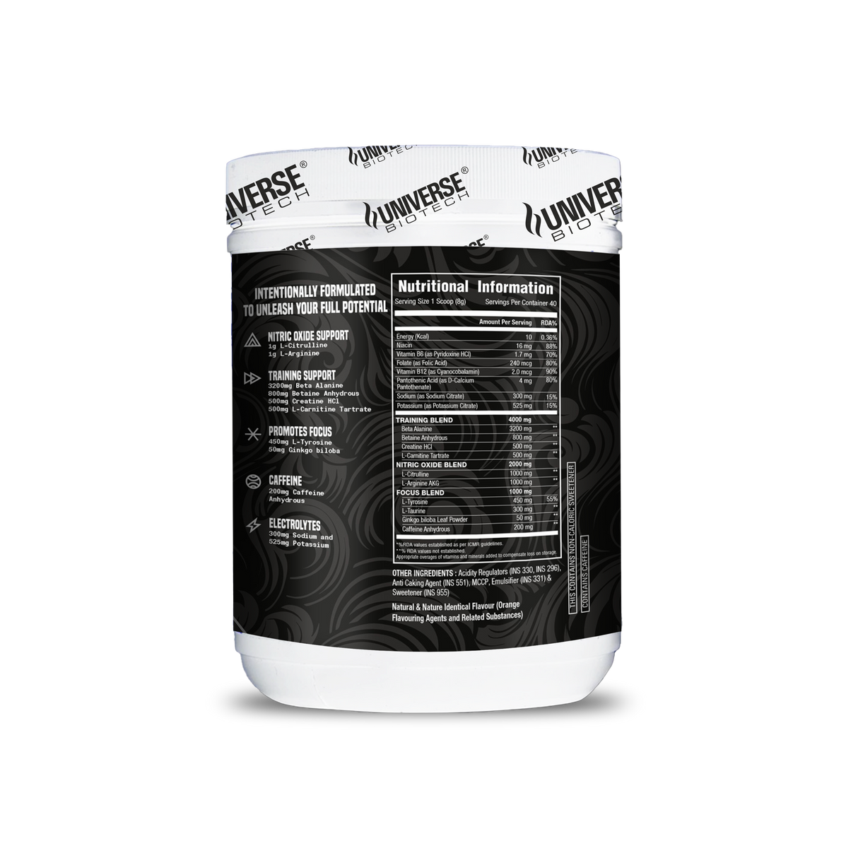 Universe Biotech Headshot Preworkout