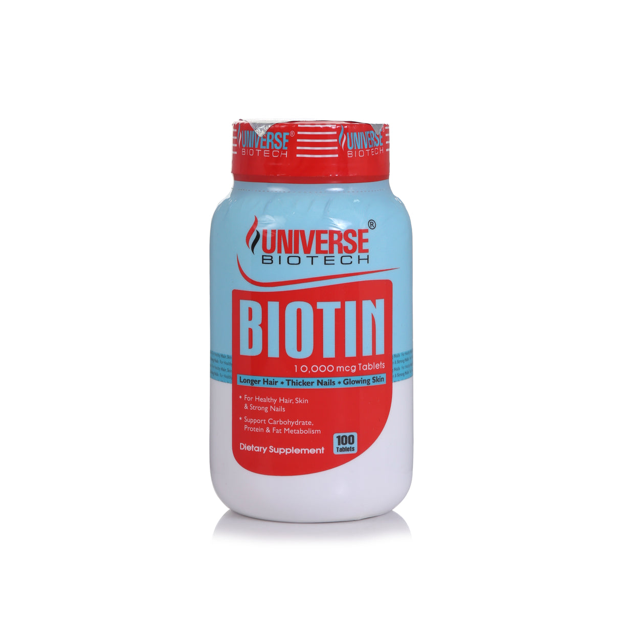 Universe Biotech Biotin, 100 Tablets