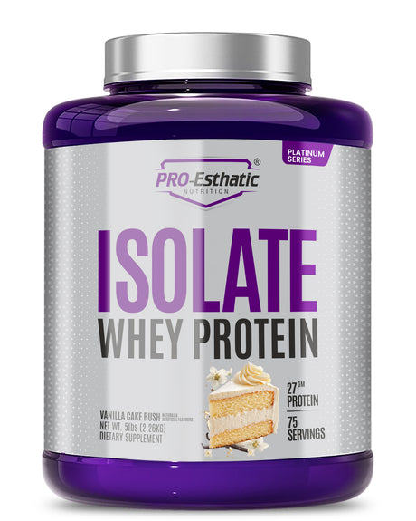 Pro-Esthatic Isolate Whey Protein – 27g Protein  | Platinum Series