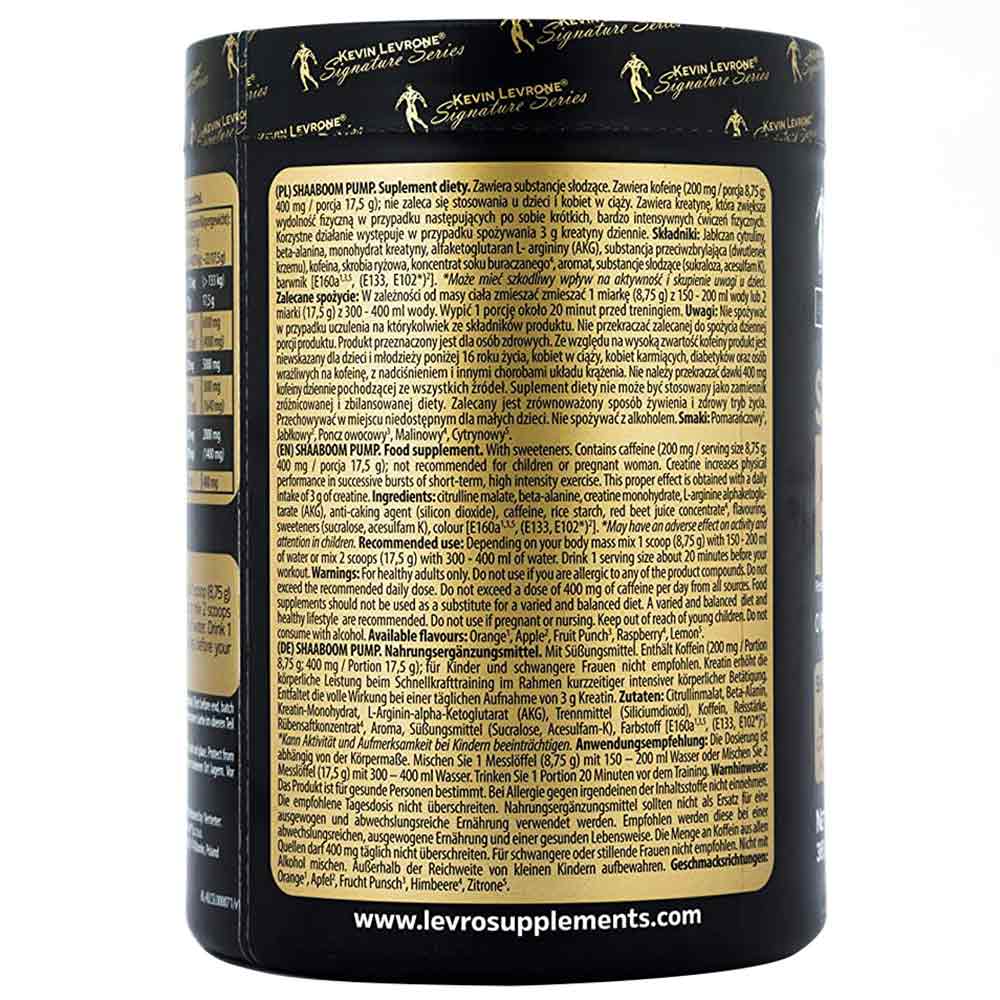 Kevin Levrone Shaaboom Pump, 380 g (0.84 lb), Apple