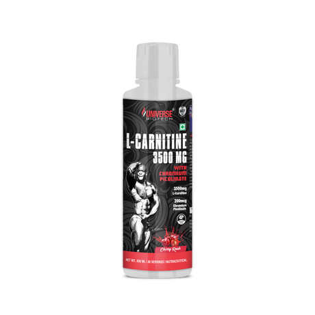 Universe Biotech L-Carnitine 3500 mg with Chromium Picolinate 450 ml
