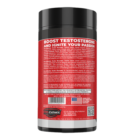 Pro-Esthatic Testo Booster 120 Tablets