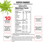 Labrada Super Charge Pre-Workout Concentrate | Energy, Focus & Muscle Pump