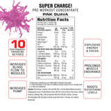 Labrada Super Charge Pre-Workout Concentrate | Energy, Focus & Muscle Pump