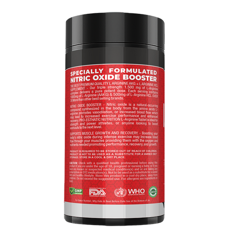 Pro-Esthatic L-ARGININE, 1500mg 120 Tablets