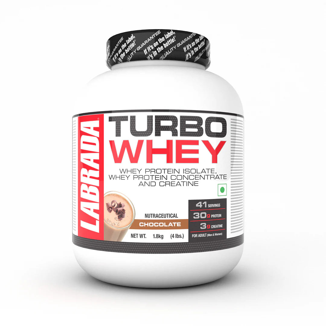 Labrada Turbo Whey Protein | Premium Whey Protein for Muscle Growth & Recovery