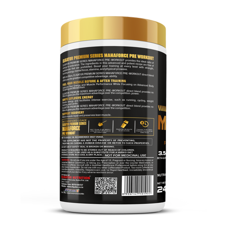 Eligator Premium Series Mahaforce Pre Workout 240gm 60 Servings