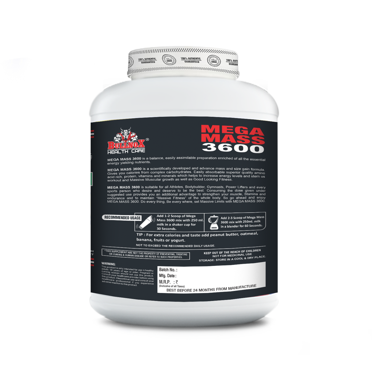 Bullnox Mega Mass 3600