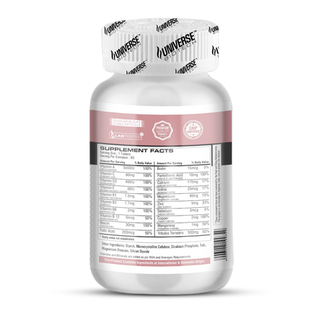Universe Biotech Multitest, 60 Tablets