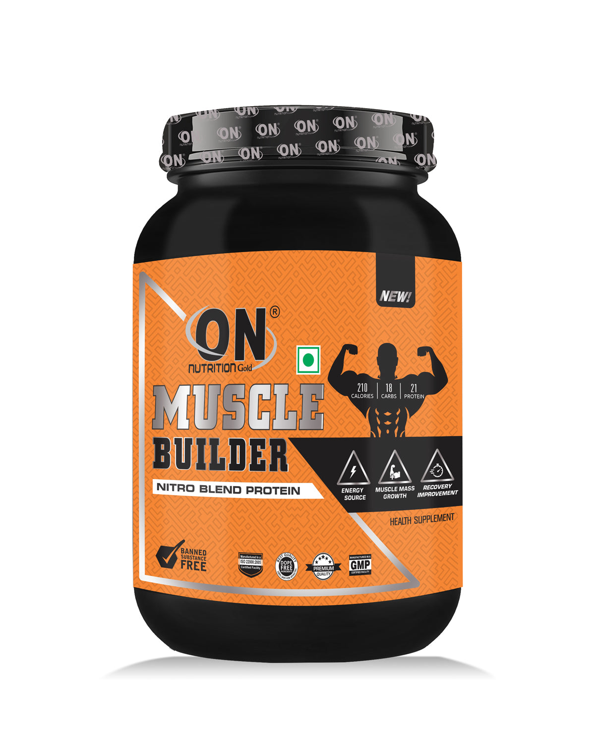 On Nutrition Gold Muscle Builder Nitro Blend Protein