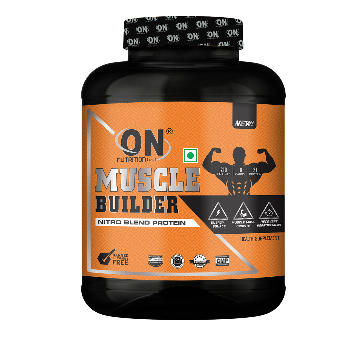 On Nutrition Gold Muscle Builder Nitro Blend Protein