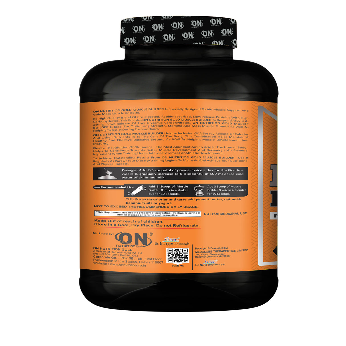 On Nutrition Gold Muscle Builder Nitro Blend Protein