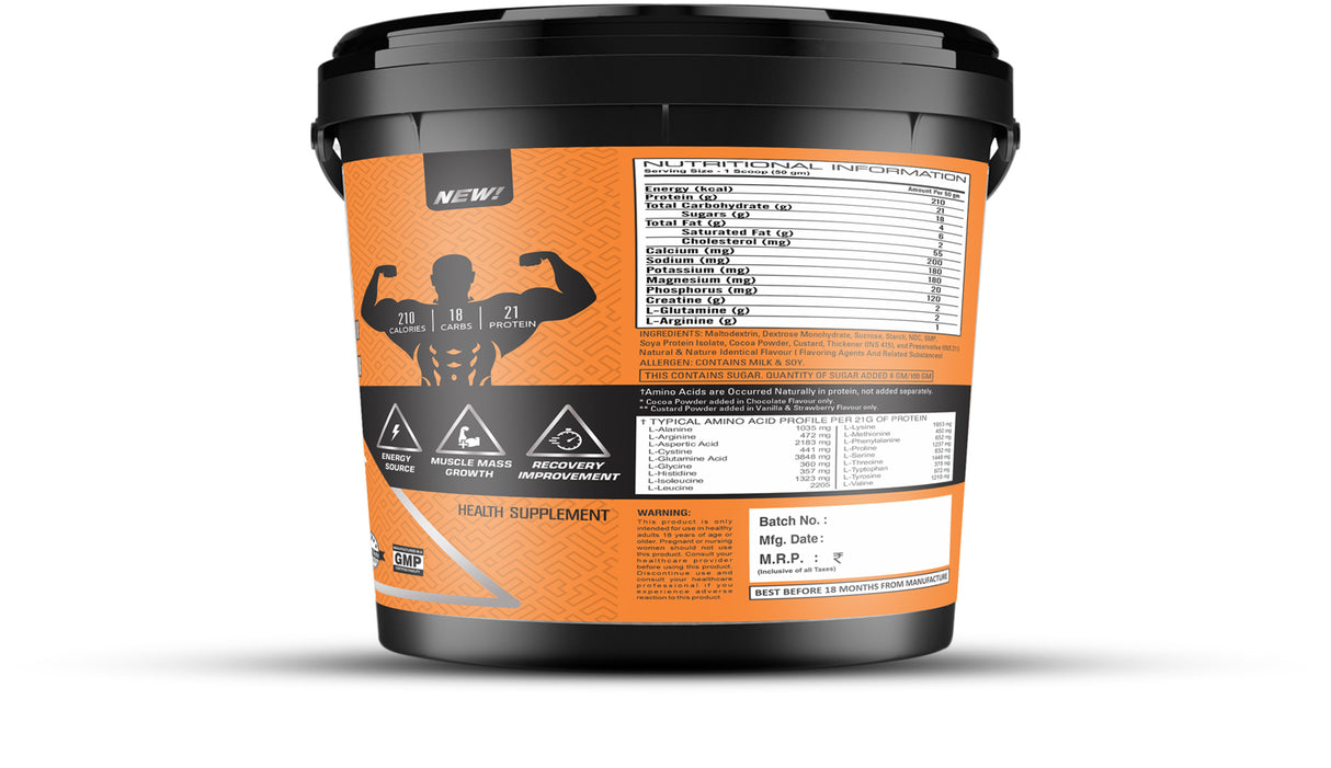 On Nutrition Gold Muscle Builder Nitro Blend Protein