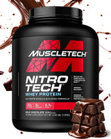 MuscleTech Nitro-Tech Whey Protein and Platinum Multivitamin with free shaker