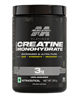 MuscleTech Platinum 100% Creatine - 250g (83 Servings) Unflavoured