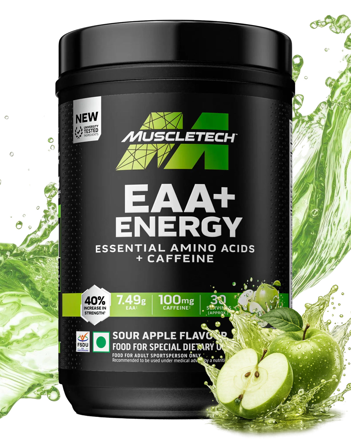 Muscletech EAA+ Energy Amino Acid, Muscle Building, Recovery