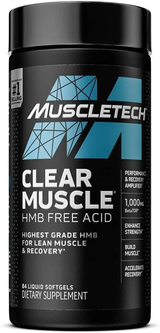 Muscletech Clear Muscle HMB Free Acid