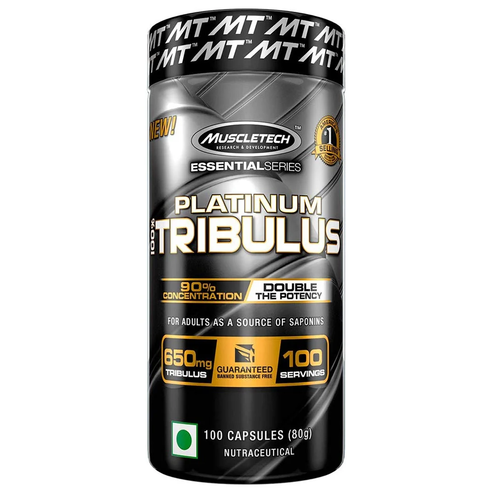 MuscleTech Essential Series 100%, Tribulus, 100 Count