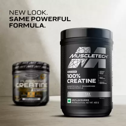 Muscletech Platinum 100% Creatine - 400g (133 Servings)