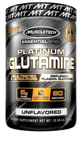 Platinum 100% Glutamine, Unflavored, 10.58 oz (300 g)