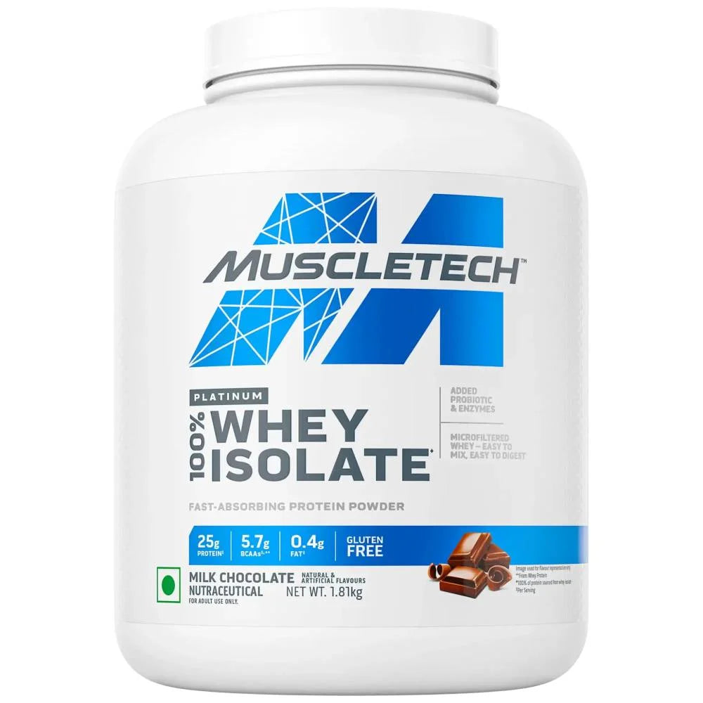 MuscleTech Platinum 100% Whey Isolate - 1.81kg