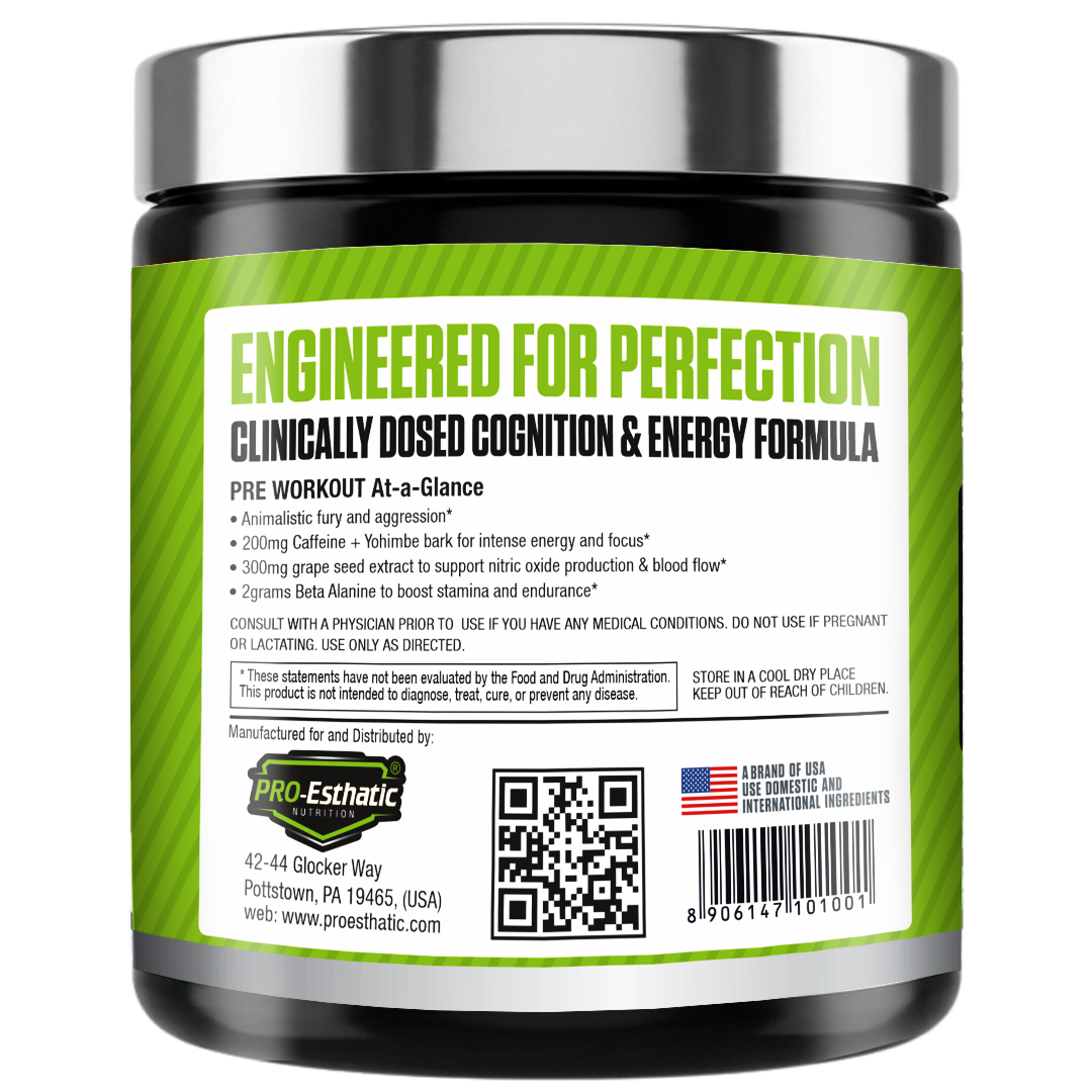 Pro-Esthatic NOX pre Workout 320gm 40 Servings