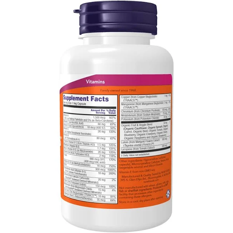 Now Foods Daily Vits™ Veg Capsules