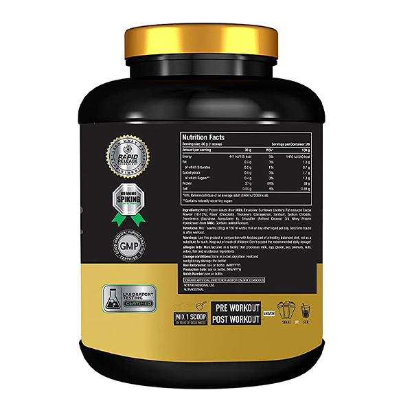 One Science 100 ISO Gold Whey Protein Isolate | Chocolate Charge