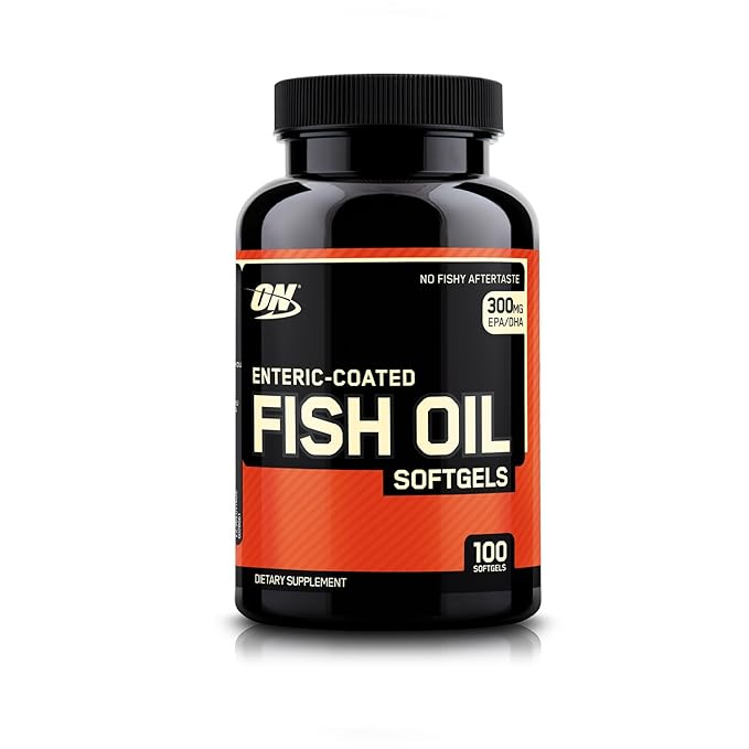 Optimum Nutrition (ON) Fish Oil - 100 Softgels