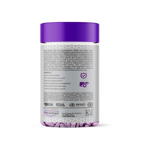 Pro-Esthatic Nutrition Platinum Milk Thistle+NAC
