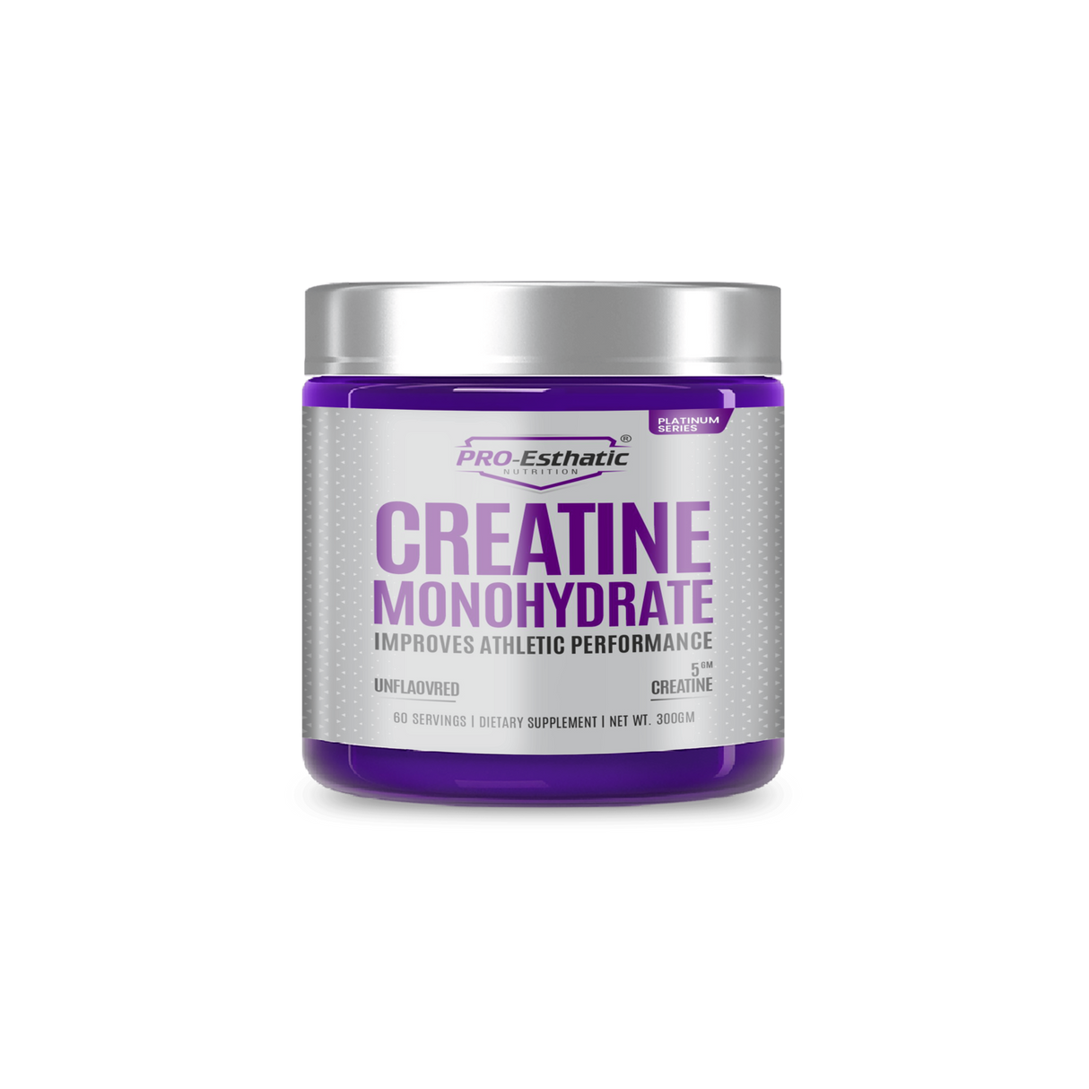 Pro-Esthatic Creatine Monohydrate – Platinum Series, Unflavoured