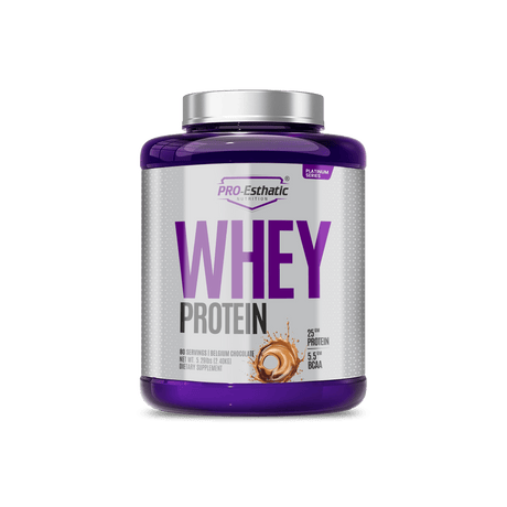 Pro Esthatic Whey Protein 25g Protein 80 Servings 5.29lbs (2.40kg) | Platinum Series