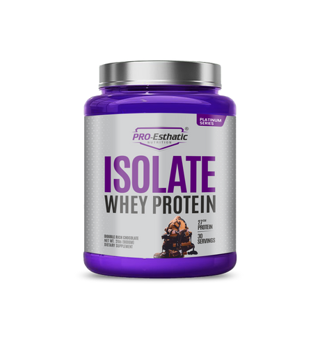 Pro-Esthatic Isolate Whey Protein – 27g Protein 5lbs (2.26kg) 75 Servings | Platinum Series
